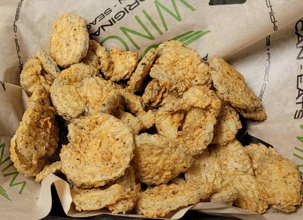 Order Reg. Fried Pickles food online from Wings Over Seagoville store, Seagoville on bringmethat.com