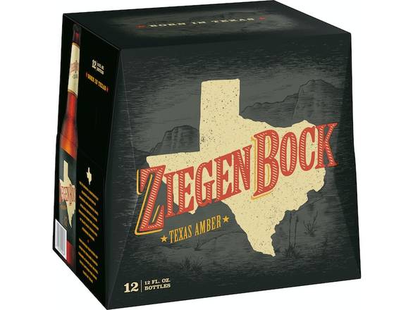 Order Ziegenbock Texas Amber - 12x 12oz Bottles food online from Goody Goody Liquor Parent store, Dallas on bringmethat.com