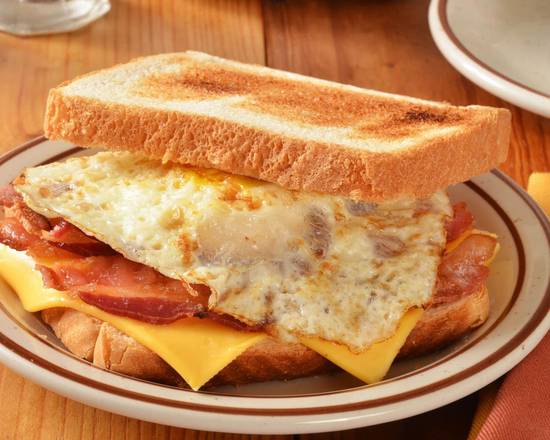 Order Eggs, Cheese & Meat Sandwich food online from Breakfast Burrito Joint store, Sayville on bringmethat.com