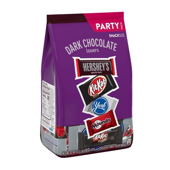 Order Hershey's Dark Chocolate Lovers Snack Size Candy Assortment, 32.89 OZ, 60 CT food online from Cvs store, UPLAND on bringmethat.com