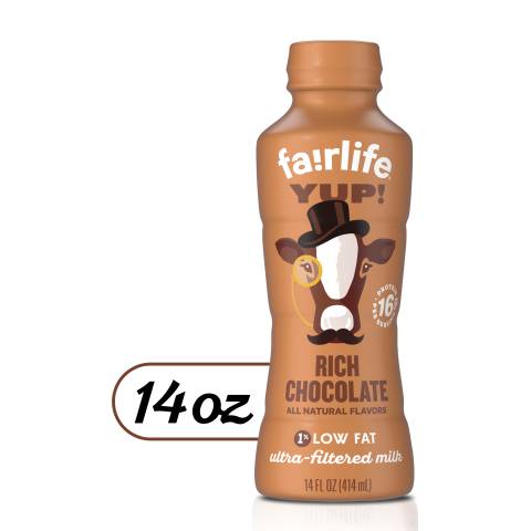 Order Fairlife Yup! Rich Chocolate 1% 14oz food online from Speedway store, White Oak on bringmethat.com