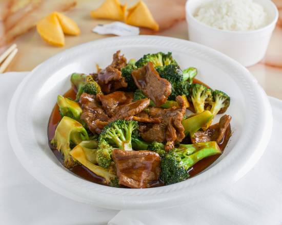 Order Beef with Broccoli food online from China Inn Restaurant store, Lenexa on bringmethat.com