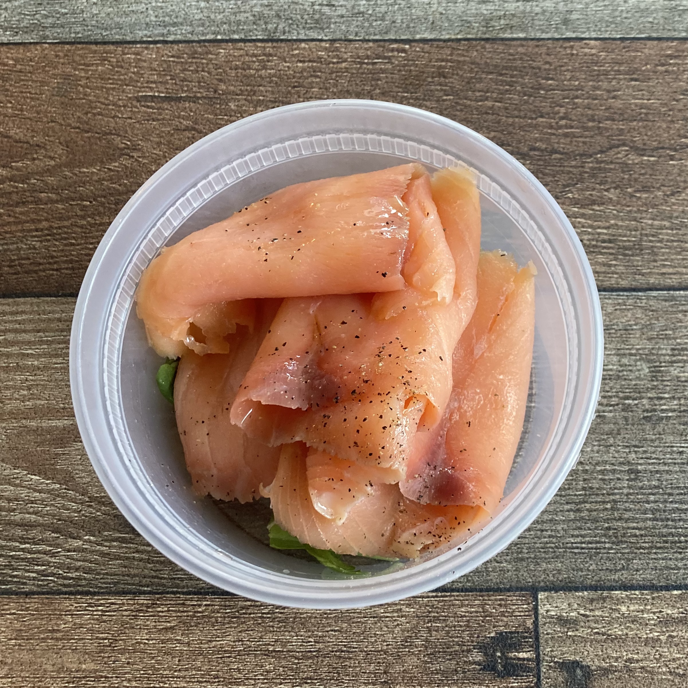 Order Side of Smoked Salmon (lox) food online from B Cup store, New York on bringmethat.com
