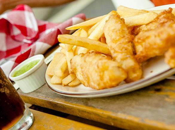 Order Fish and Chips Dinner food online from Boston House of Pizza store, Roslindale on bringmethat.com
