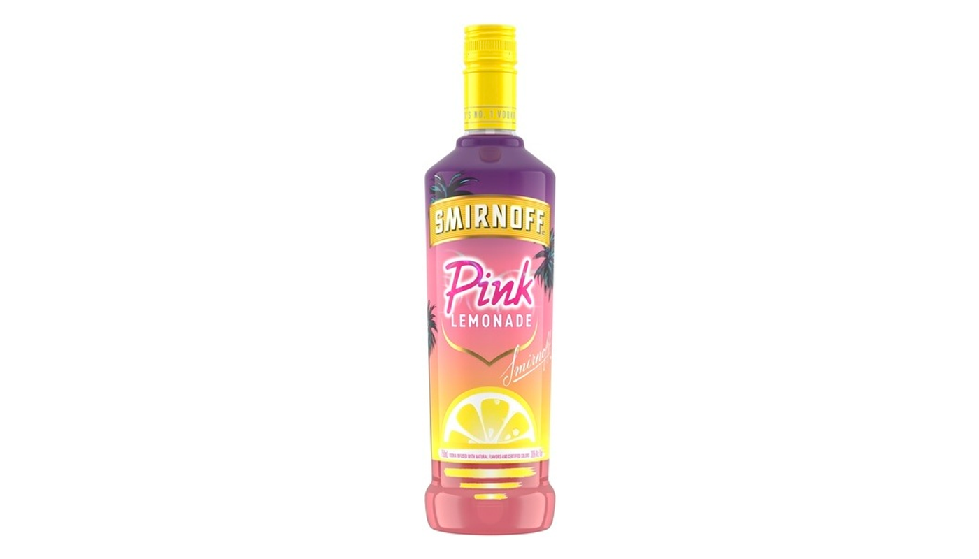 Order Smirnoff Pink Lemonade Flavored Vodka 750mL food online from Rancho Liquor store, Thousand Oaks on bringmethat.com