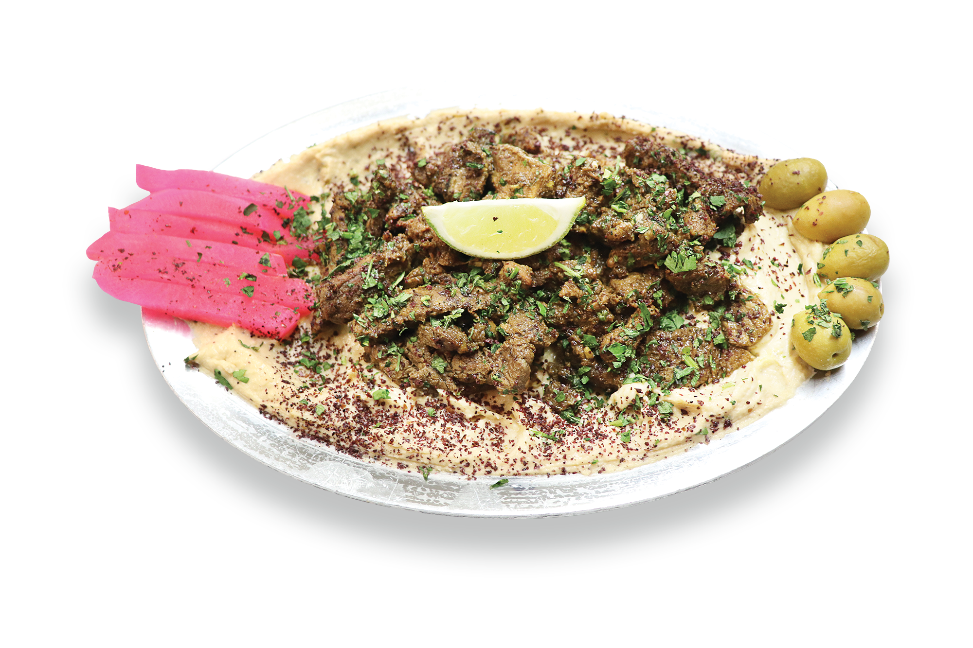 Order Hummus with Chicken food online from Shibam City store, Chicago on bringmethat.com