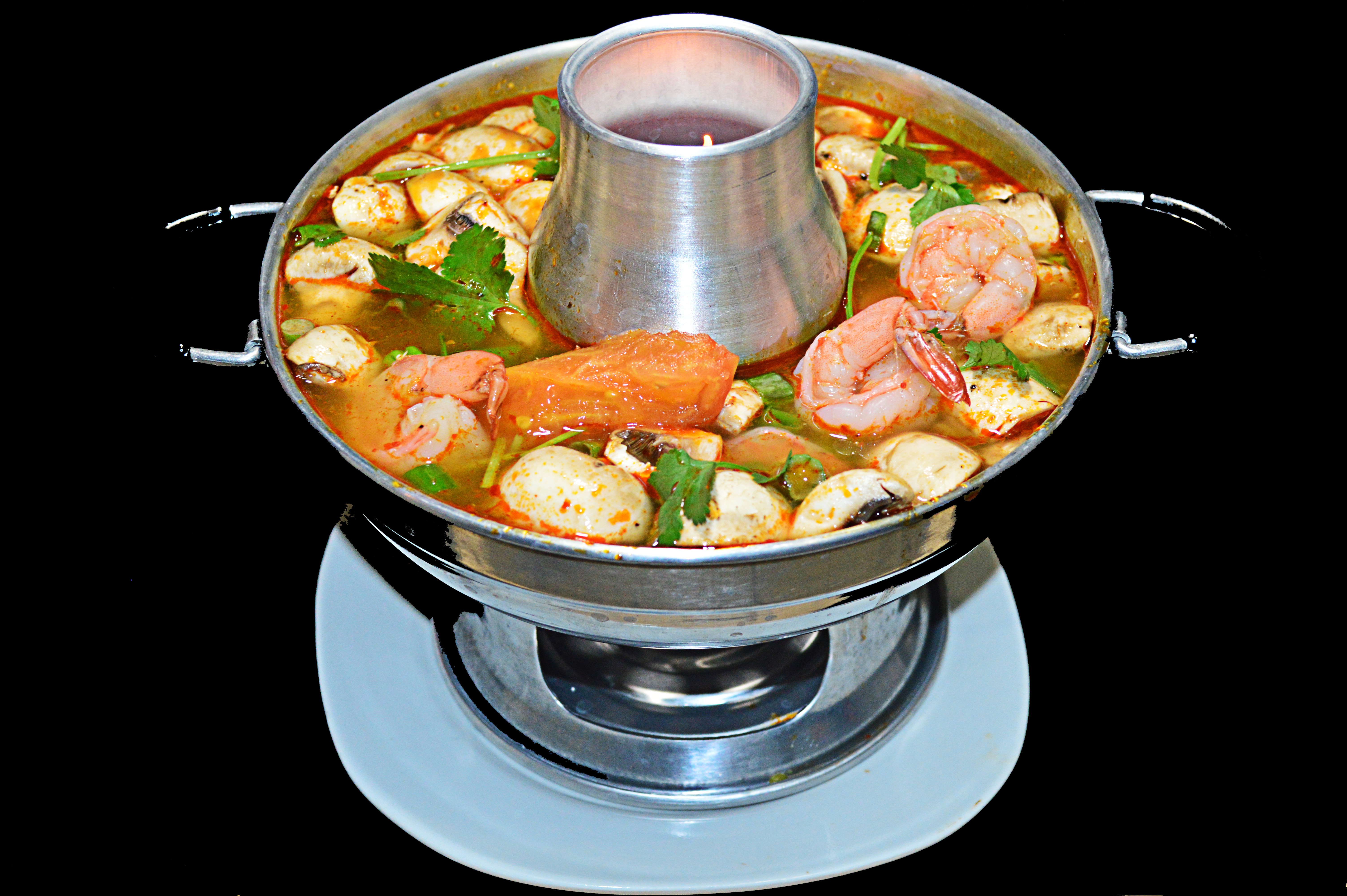 Order Hot & Sour Soup Shrimp Large food online from Thai Thai Cuisine store, Corona on bringmethat.com