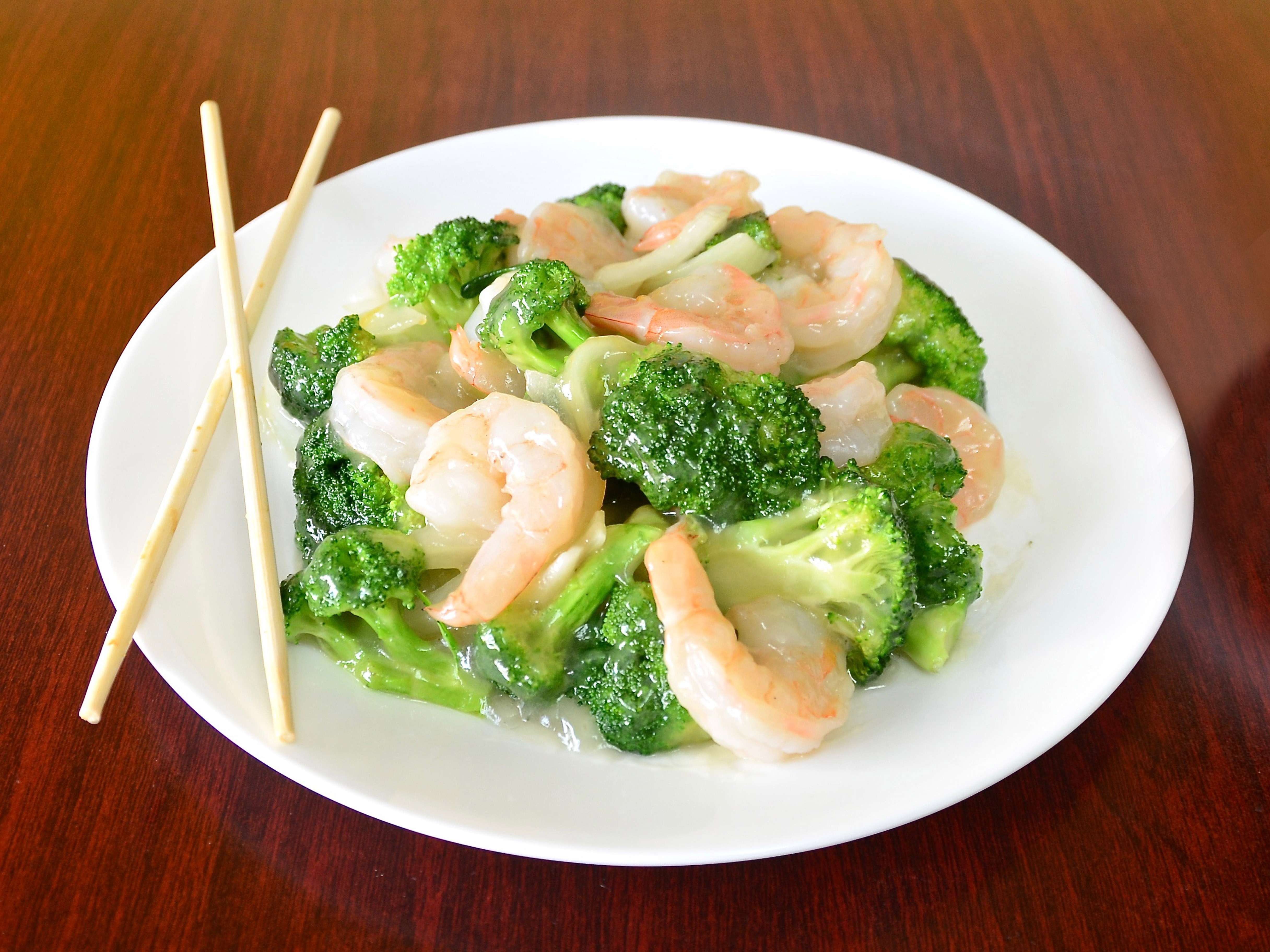 Order Shrimp with Broccoli food online from Hong KONG Express store, Chicago on bringmethat.com