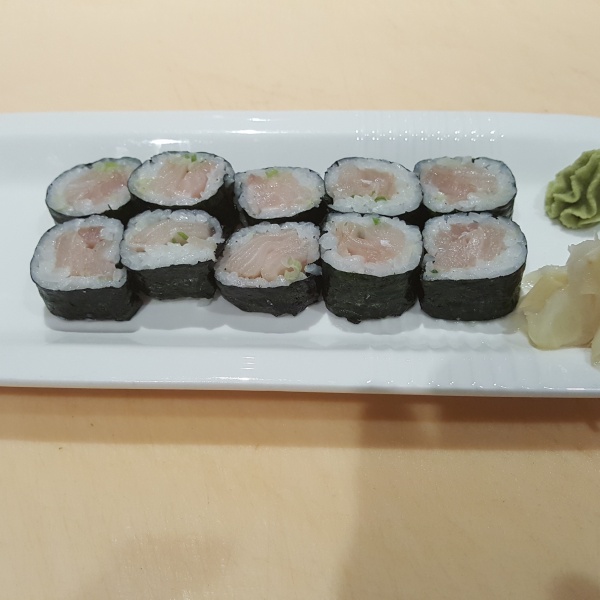 Order Yellowtail Roll food online from Toyo Sushi store, Torrance on bringmethat.com