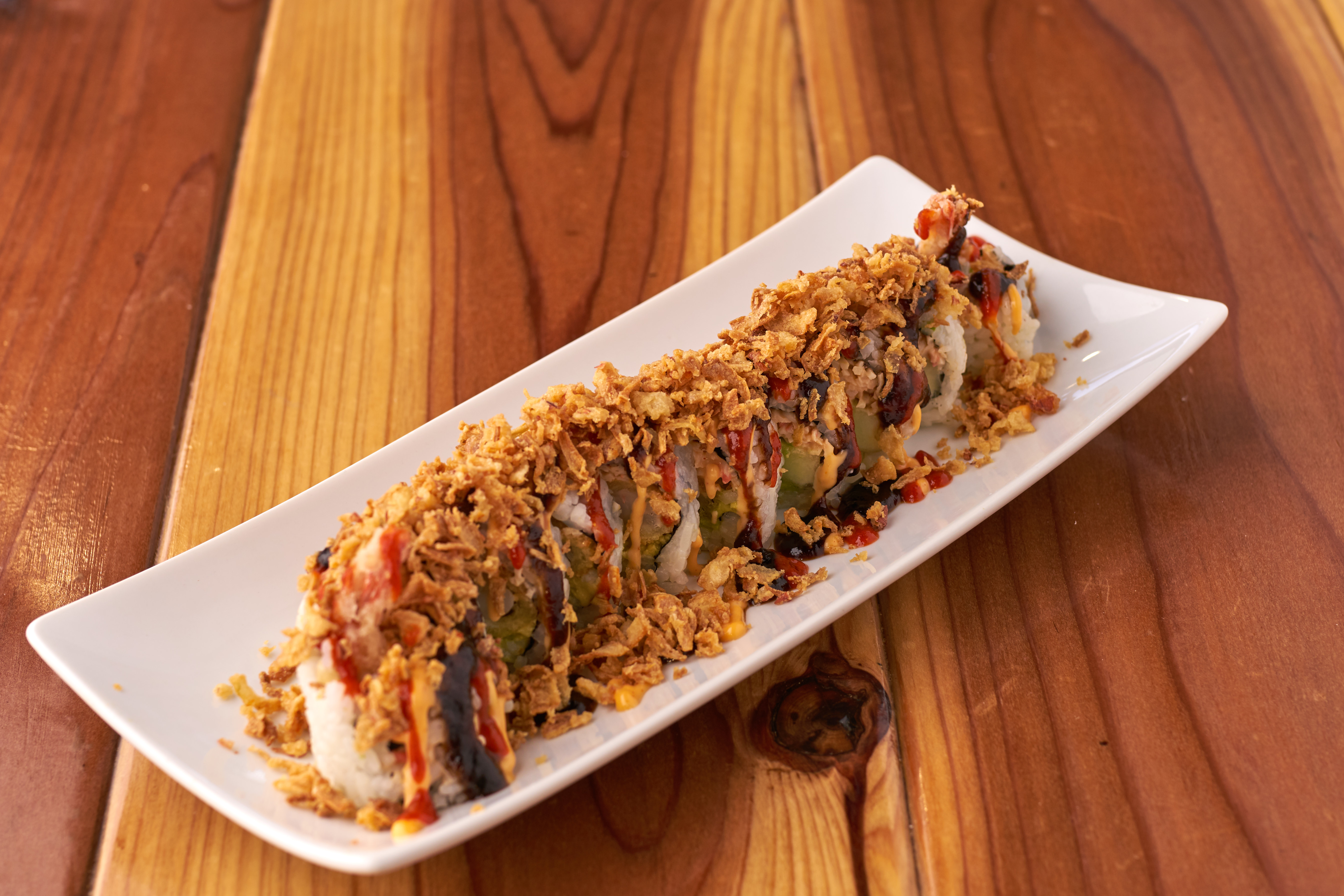 Order Spicy Crunch Roll food online from Lee Sushi store, Sandy on bringmethat.com