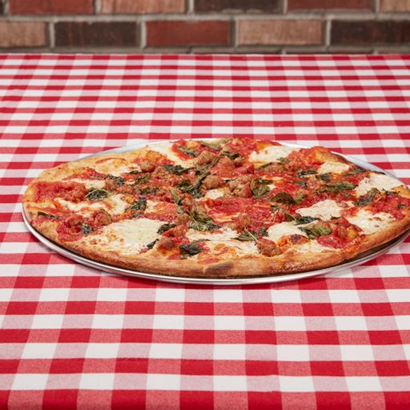 Order Italian Sausage Margherita Pizza food online from Grimaldi Pizzeria store, The Woodlands on bringmethat.com