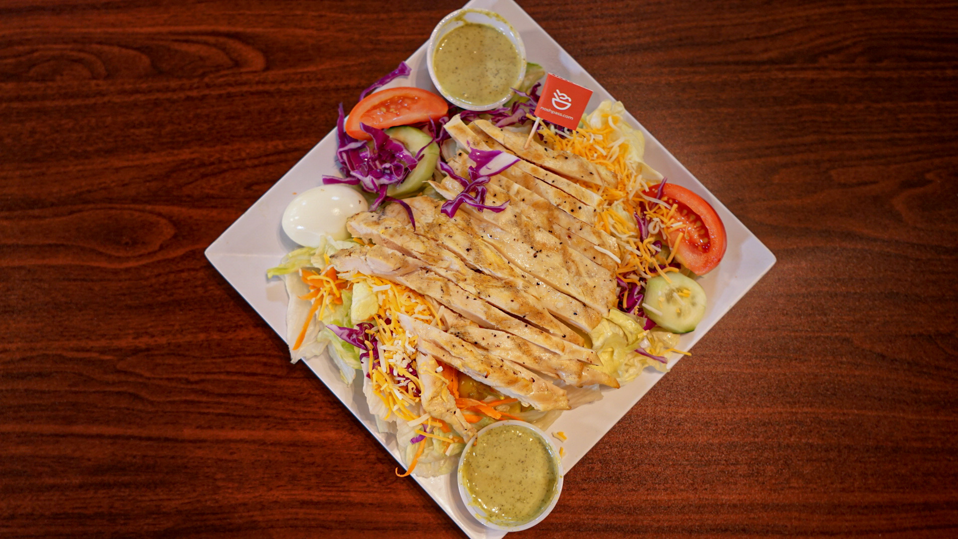 Order Grilled Chicken Salad food online from Cassidy Mesquite Kitchen store, Houston on bringmethat.com