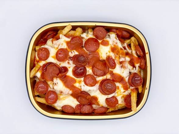 Order Pizzaroni Fries food online from Burgers And Shakes store, Old Bridge Township on bringmethat.com