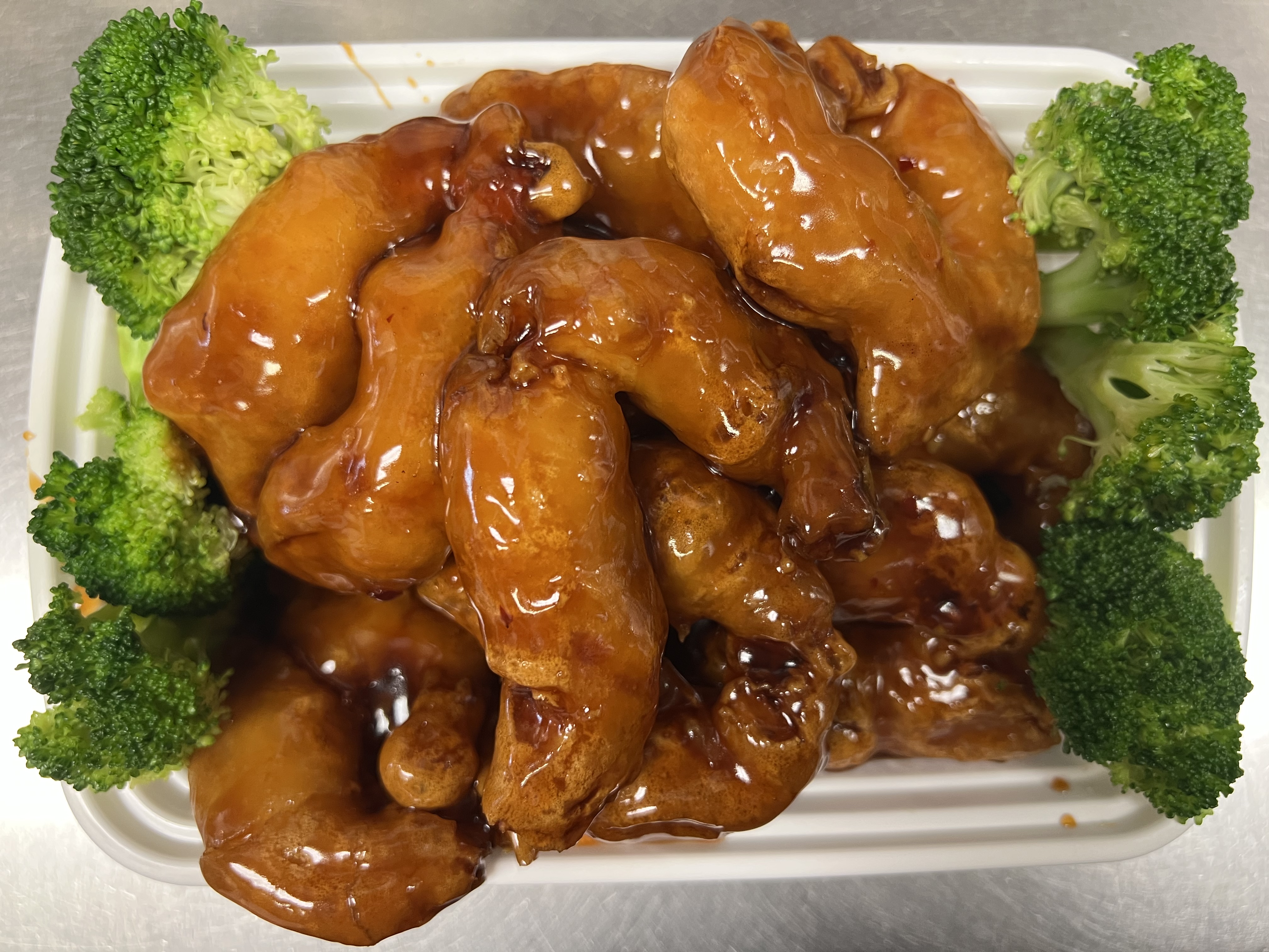 Order S8. General Tso's Shrimp food online from Oriental Chinese Restaurant store, Lancaster on bringmethat.com