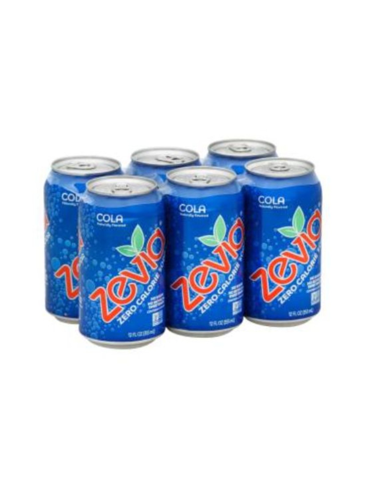 Order Zevia Soda Cola Natural (12 oz x 6-pack) food online from Stock-Up Mart store, Minneapolis on bringmethat.com