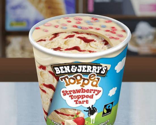 Order "Topped" Strawberry Topped Tart food online from Ben & Jerry store, Burbank on bringmethat.com