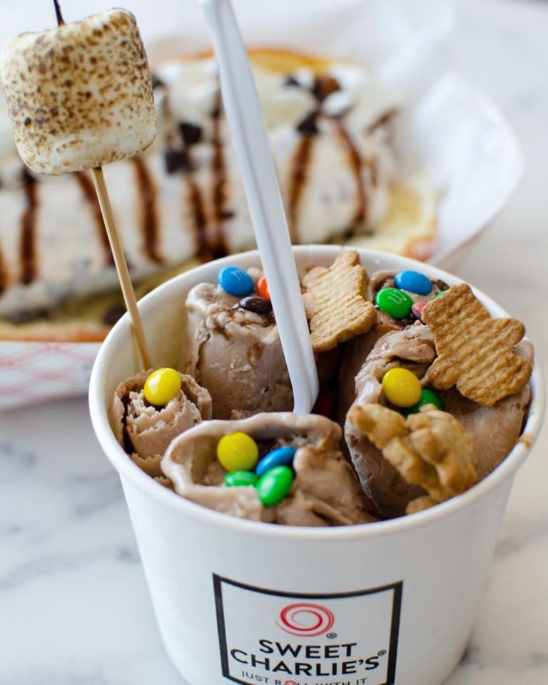 Order S'more Please Ice Cream food online from Sweet Charlie's store, Philadelphia on bringmethat.com