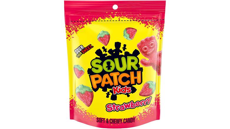 Order Sour Patch Kids Strawberry Soft & Chewy Candy food online from Red Roof Market store, Lafollette on bringmethat.com