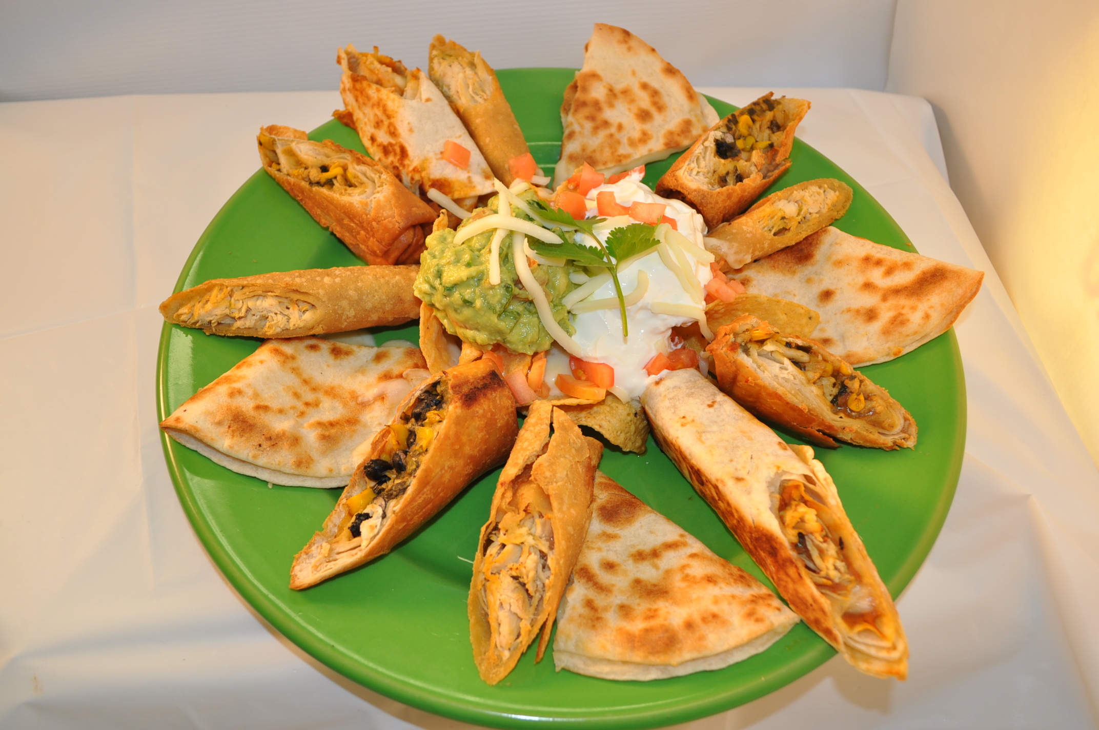 Order Super Sampler food online from Good Tequilas Mexican Grill store, Glendale Heights on bringmethat.com