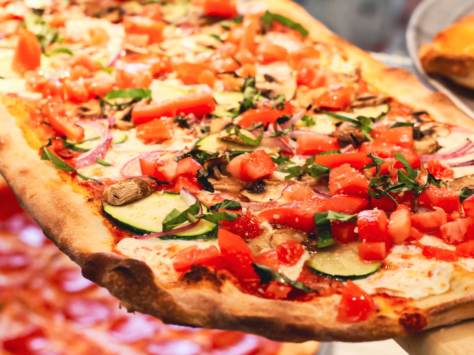Order Italian Veggie Pizza food online from Alessio’s Cafe | Gelato | Pizza store, Hoboken on bringmethat.com
