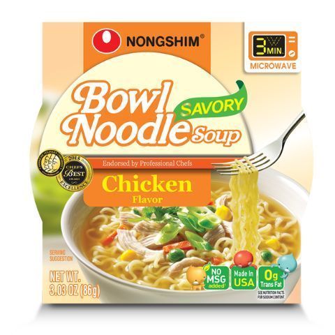 Order Nongshim Bowl Noodle Soup Chicken 3oz food online from 7-Eleven store, Ogden on bringmethat.com