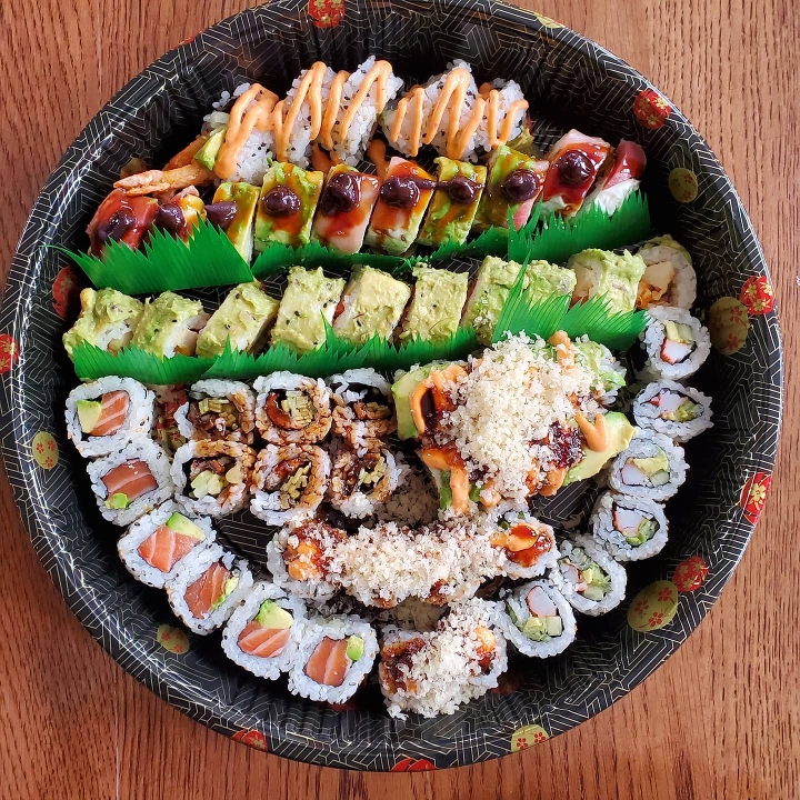 Order Premium Sushi Platter food online from Azie Media store, Media on bringmethat.com