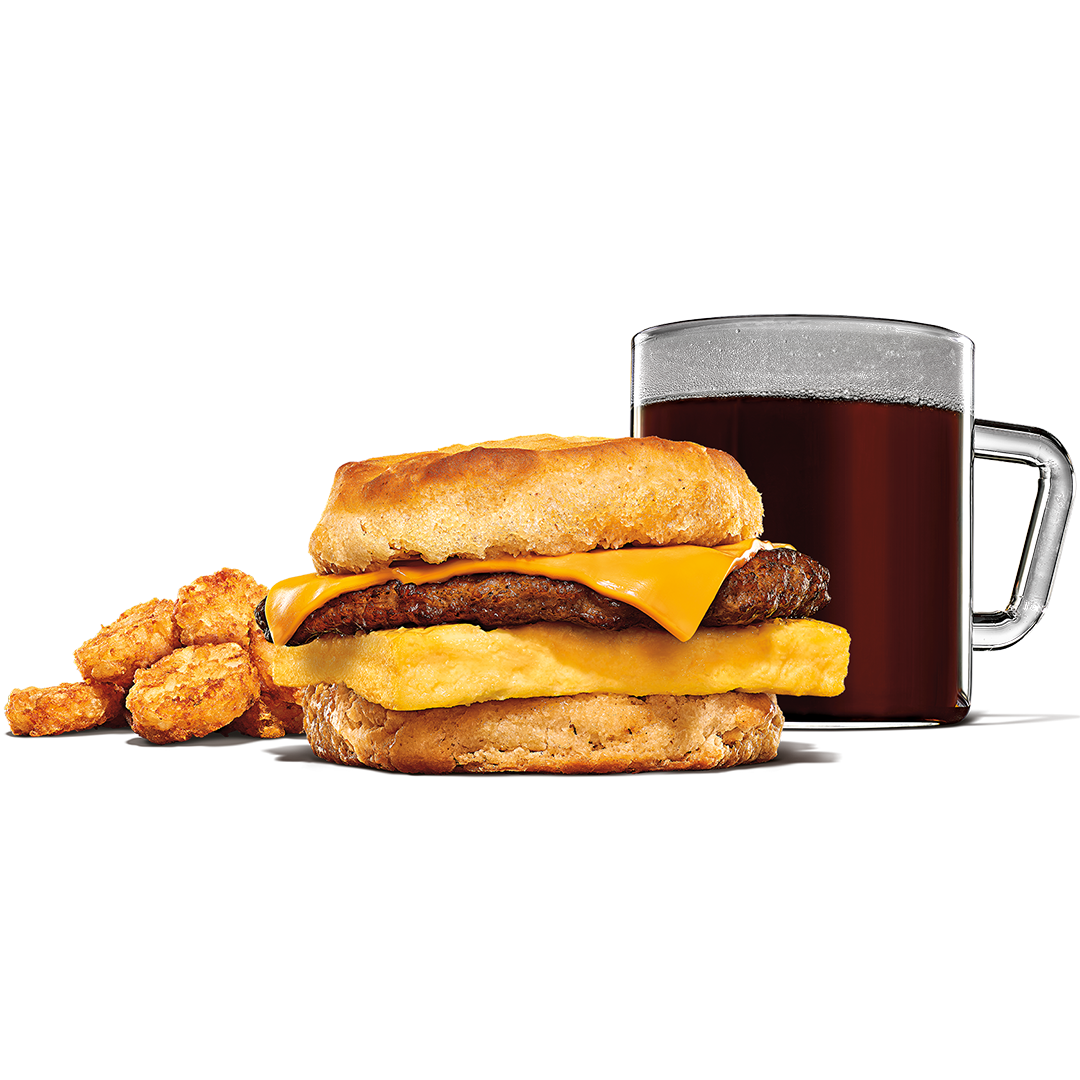 Order Sausage, Egg & Cheese Biscuit Meal food online from Burger King store, Seneca on bringmethat.com