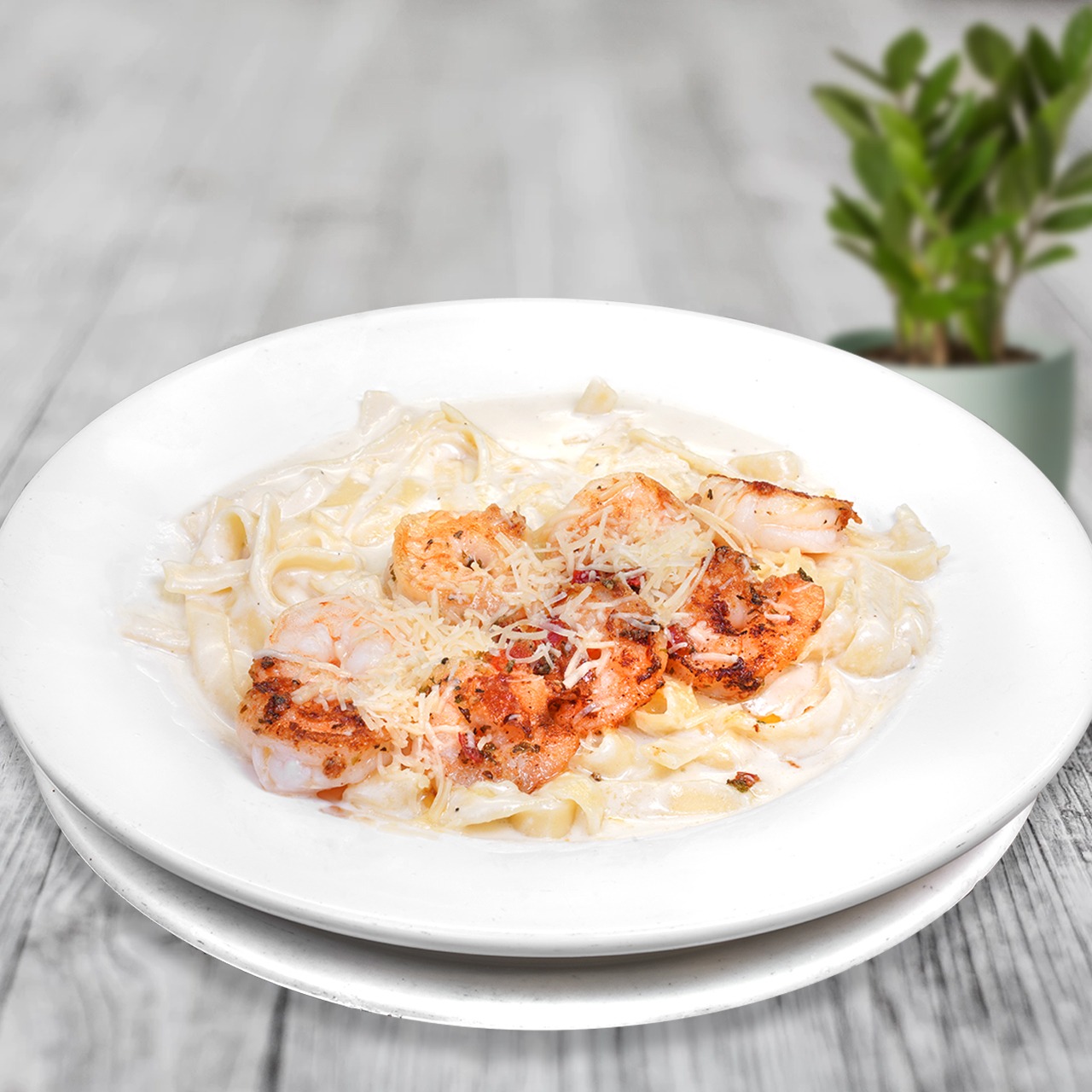 Order Fettuccine Alfredo with Chicken food online from Spires store, Ontario on bringmethat.com