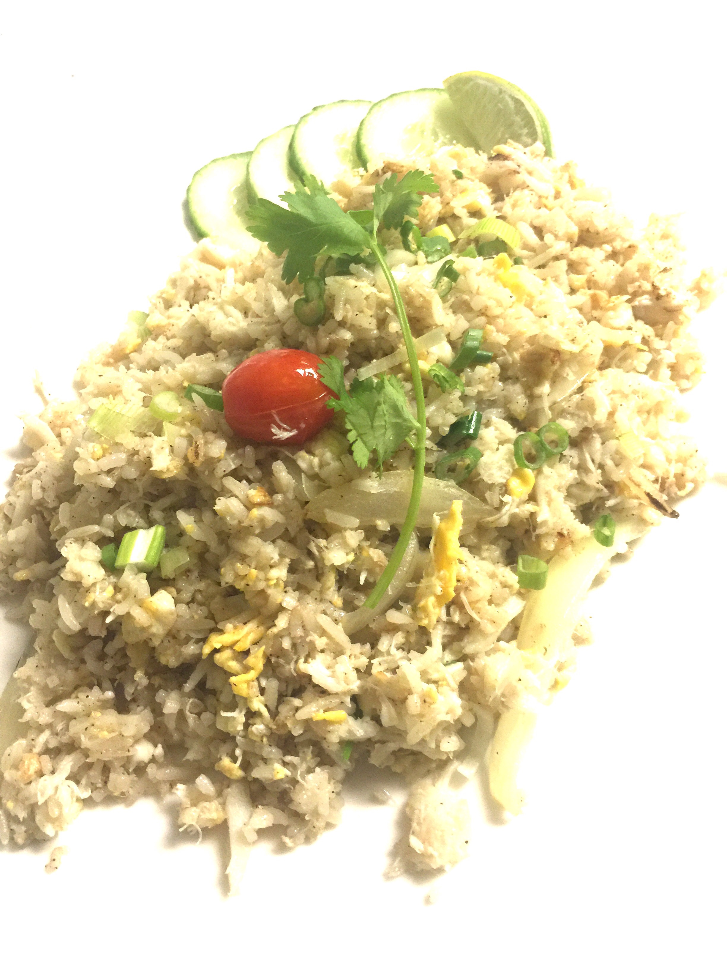 Order Crab Meat Fried Rice food online from Prai Kitchen store, West Hartford on bringmethat.com