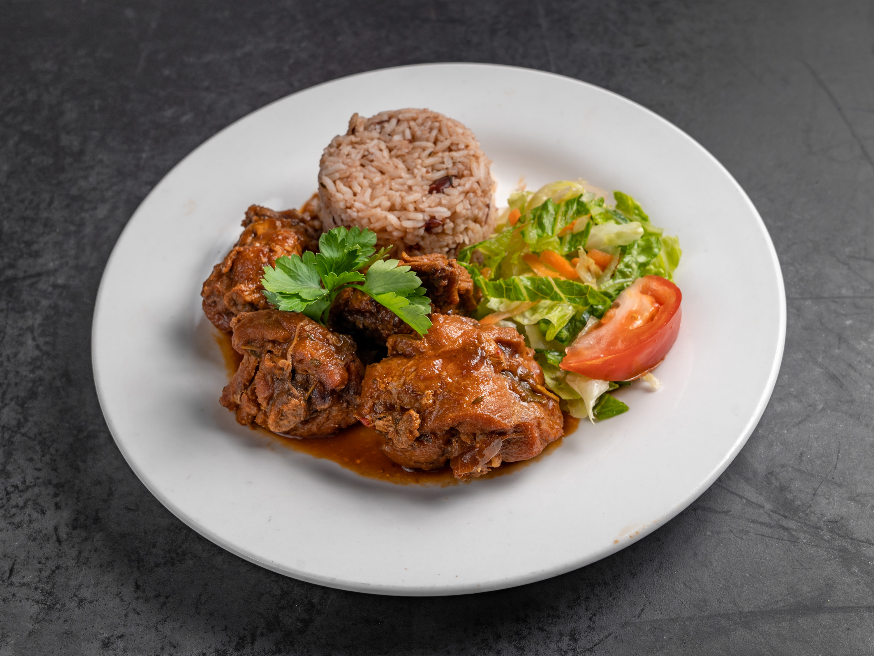 Order Mi Luv Mi Browning Stew Chicken food online from Flava’s Restaurant and Lounge store, Bronx on bringmethat.com