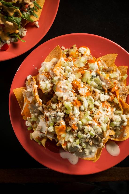 Order Buffalo Chicken Nachos food online from Chickie & Pete store, Atlantic City on bringmethat.com