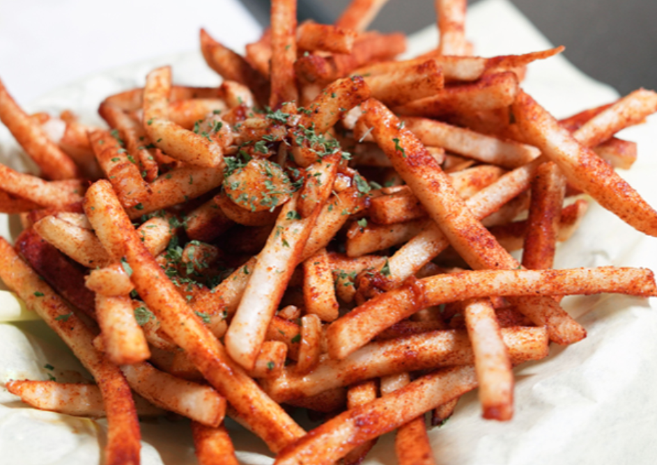 Order Cajun Fries food online from The Fire Crab store, Garden Grove on bringmethat.com