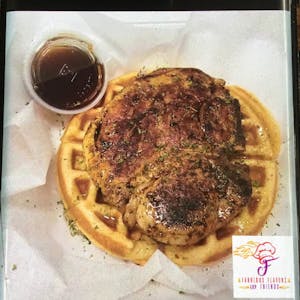 Order Porkchop & waffle food online from Fabulous Flavors Friends Diner In Restaurant store, Memphis on bringmethat.com
