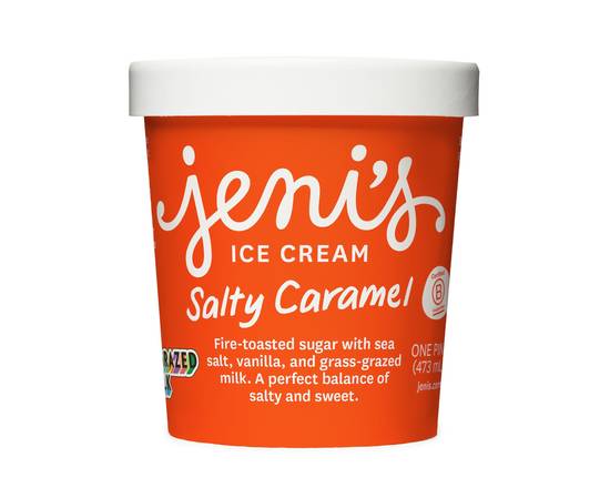 Order Jeni's Salty Caramel food online from Mac 'n Cue By International Smoke store, San Francisco on bringmethat.com