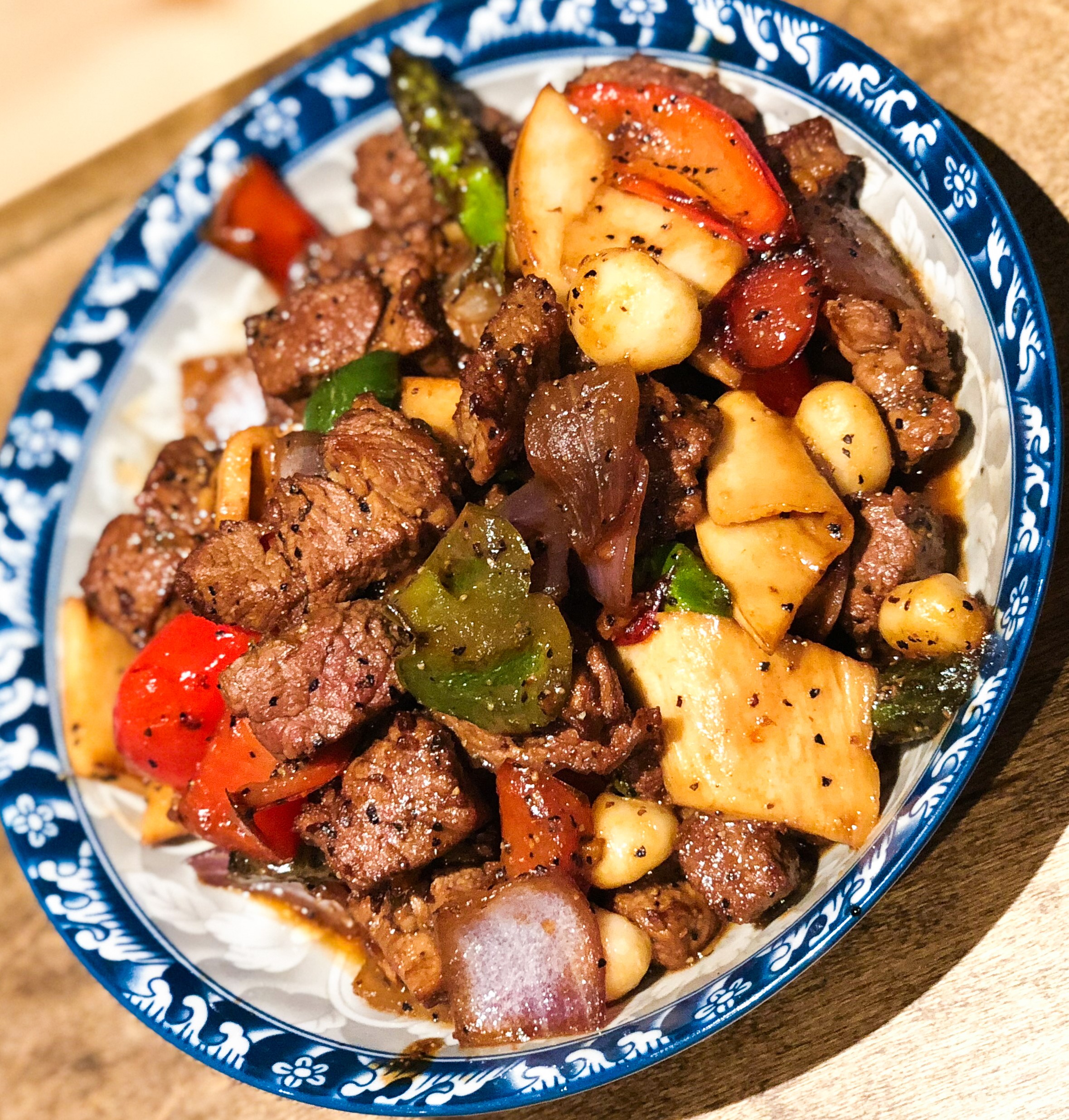 Order Black Pepper Beef food online from Little Alley store, New York on bringmethat.com
