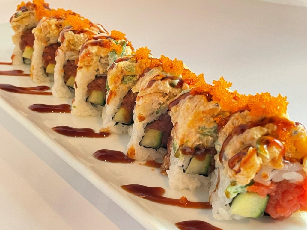 Order Itsy Bitsy Spider Roll food online from Sushi Spott store, Mill Creek on bringmethat.com