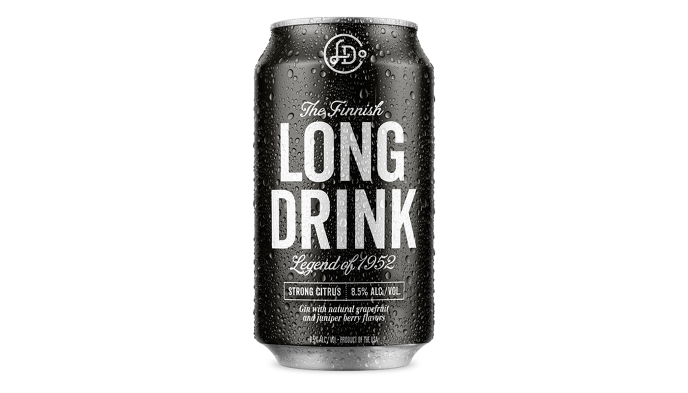 Order Long Drink Strong - Citrus soda. Real liquor. 12 oz can food online from Spikes Bottle Shop store, Chico on bringmethat.com