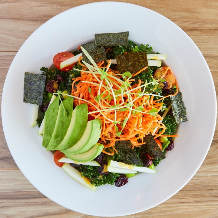 Order Raw Kale Salad (GF) food online from Vestation store, Sherman Oaks on bringmethat.com