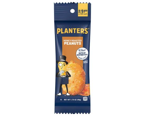 Order Planters Peanuts Honey Roasted 2/$1.09 food online from Rocket store, Commerce City on bringmethat.com