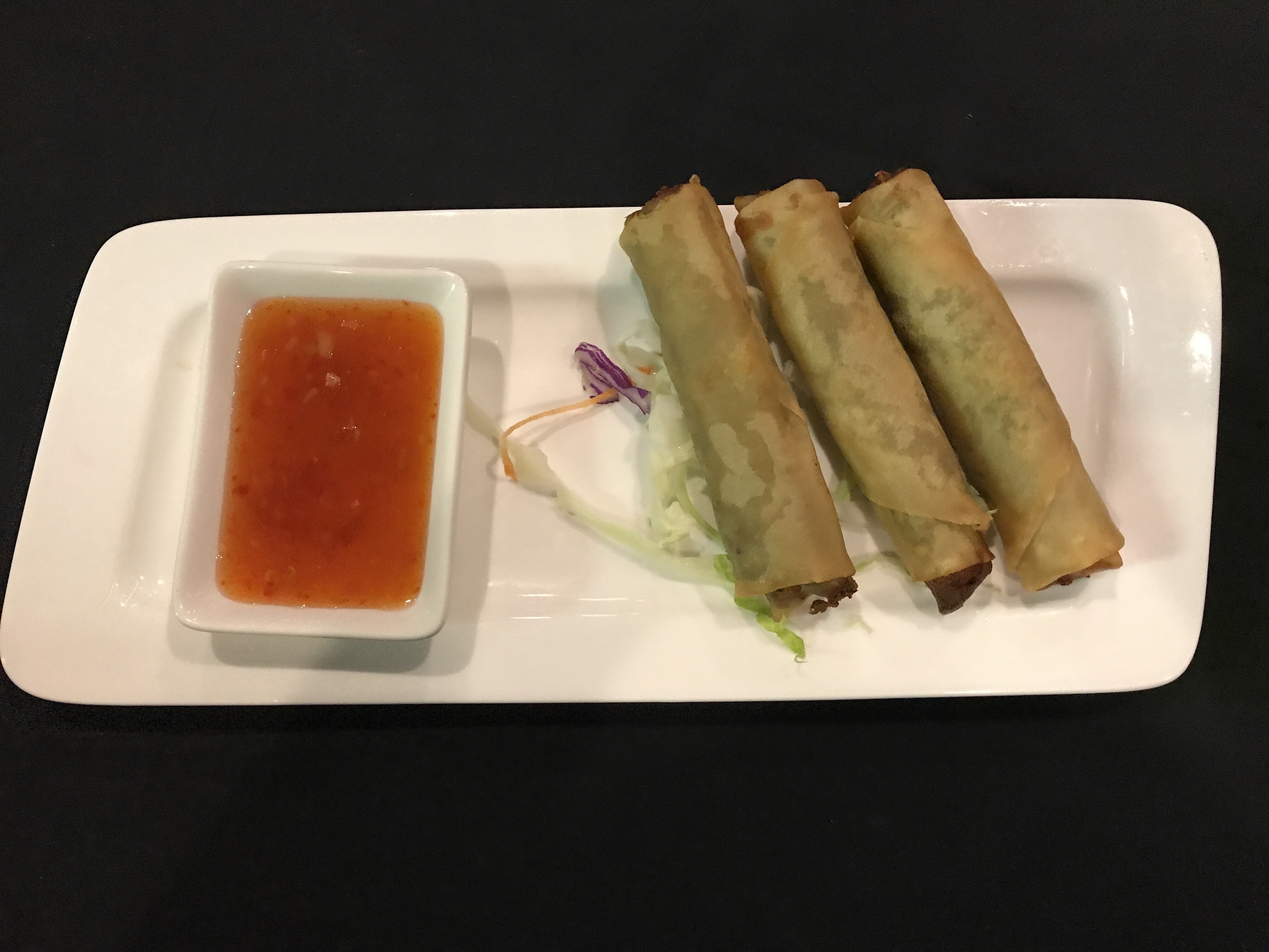 Order 3 Piece Avocado Egg Rolls Lunch food online from Hunan Fusion store, Omaha on bringmethat.com