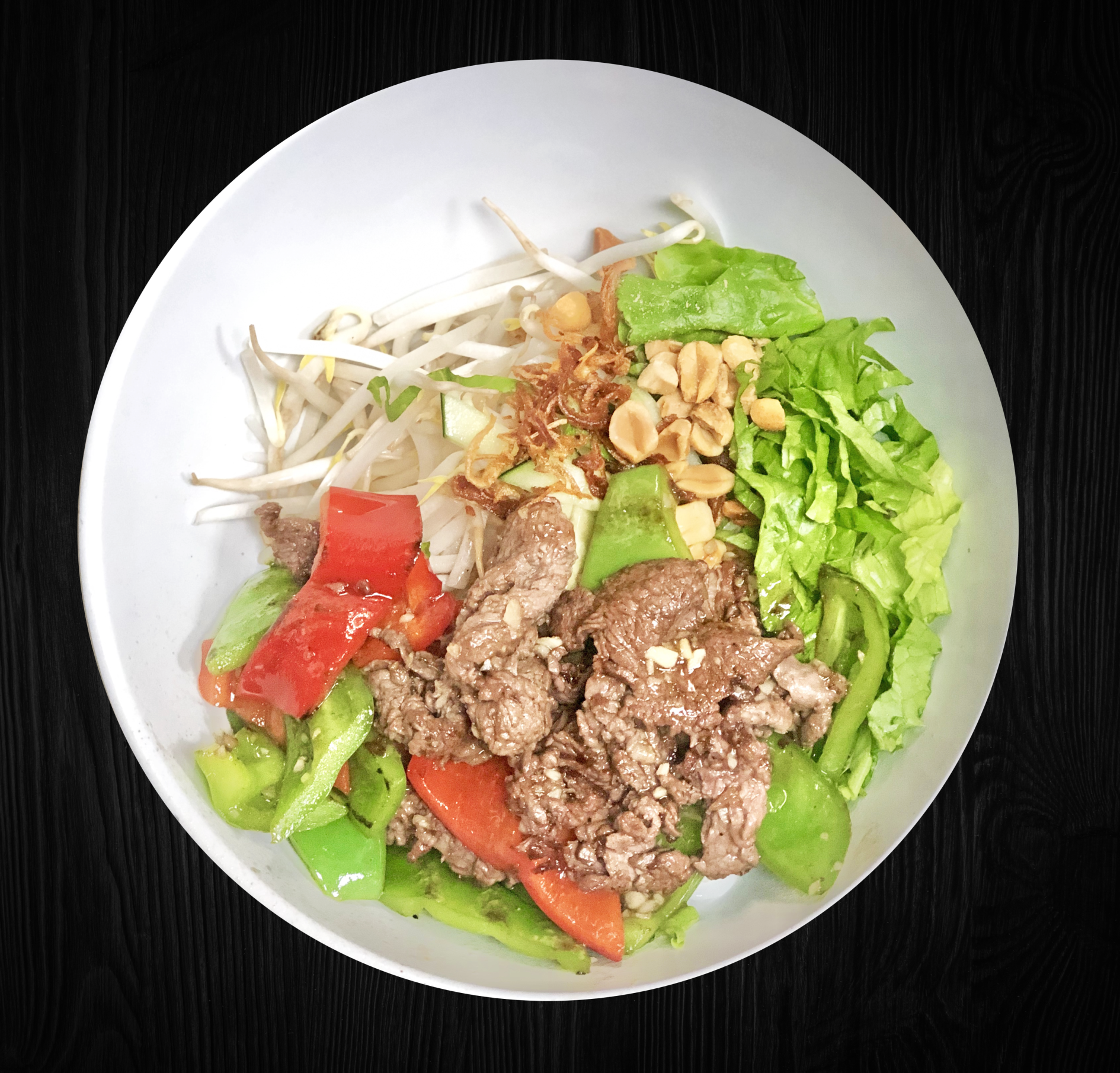 Order Sauteed Beef Vermicelli - Bún Bò Xào food online from Pho House 99 store, Garden Grove on bringmethat.com
