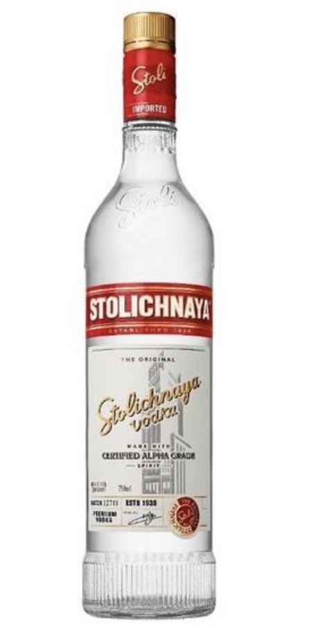 Order Stolichnaya Vodka food online from G & G Liquors store, Lawndale on bringmethat.com