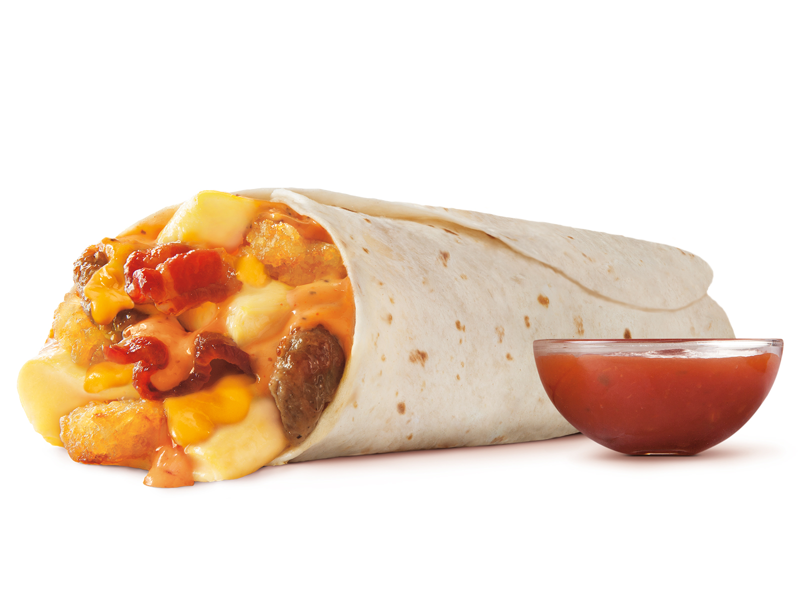 Order EGG-NORMOUS BURRITO™ food online from Burger King store, Streamwood on bringmethat.com