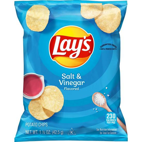 Order Lay's Salt and Vinegar food online from IV Deli Mart store, Goleta on bringmethat.com