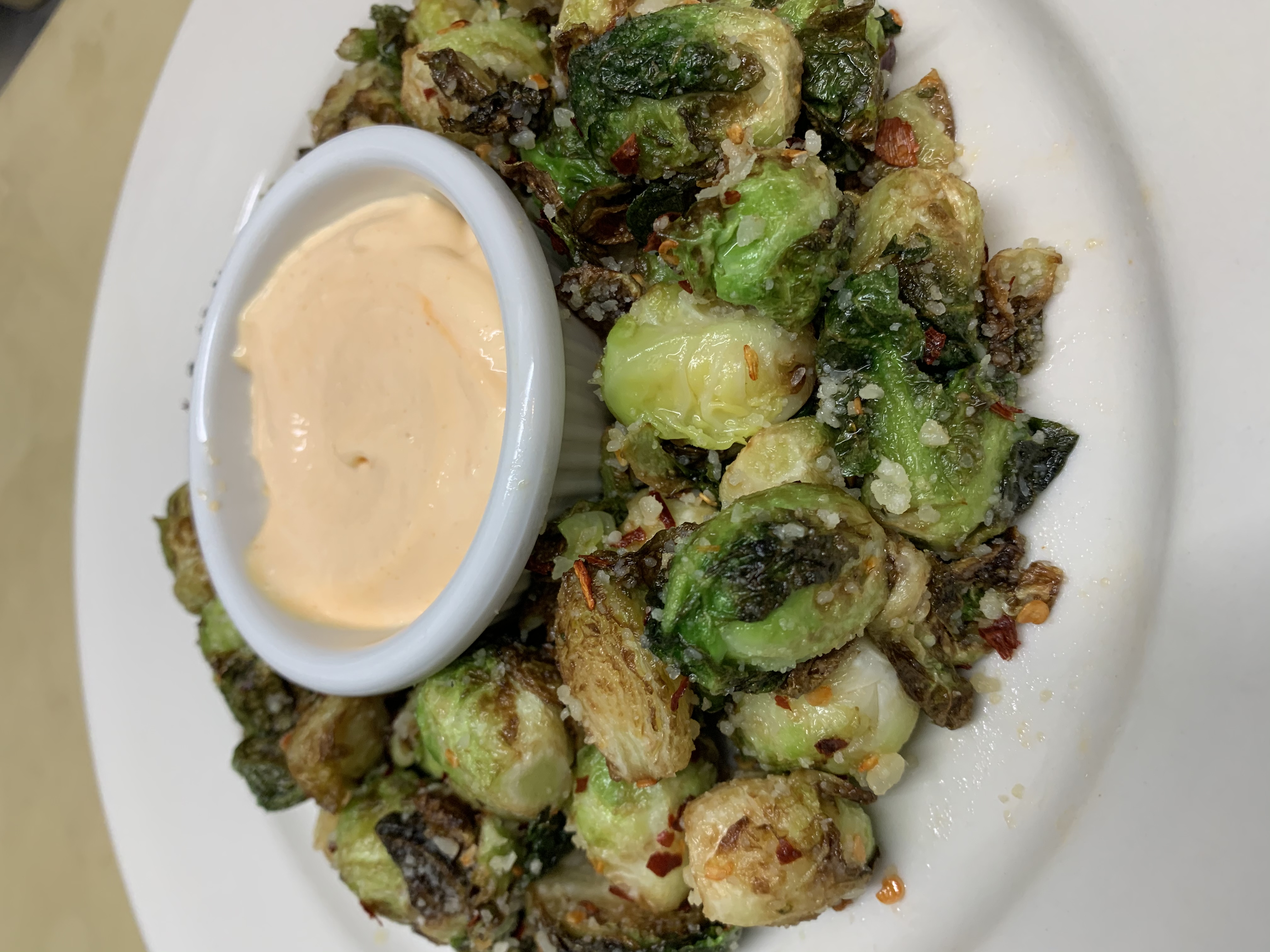 Order SPICY BRUSSELS SPROUTS food online from Crepes House store, New York on bringmethat.com