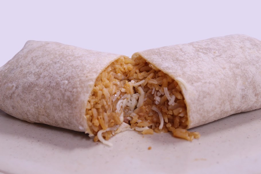 Order Beans Cheese and Rice Burrito food online from Los Pinos store, Concord on bringmethat.com