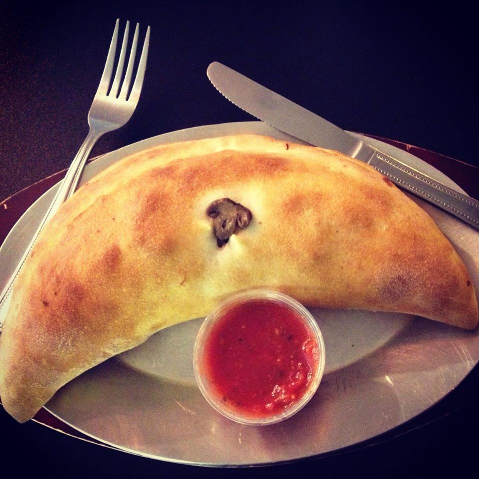 Order Stuffed Topping Calzone food online from The Original Pizza Place store, Marietta on bringmethat.com