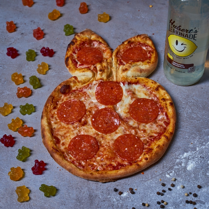 Order Kids Pepperoni Pizza food online from The Bella Ciao store, Charlotte on bringmethat.com