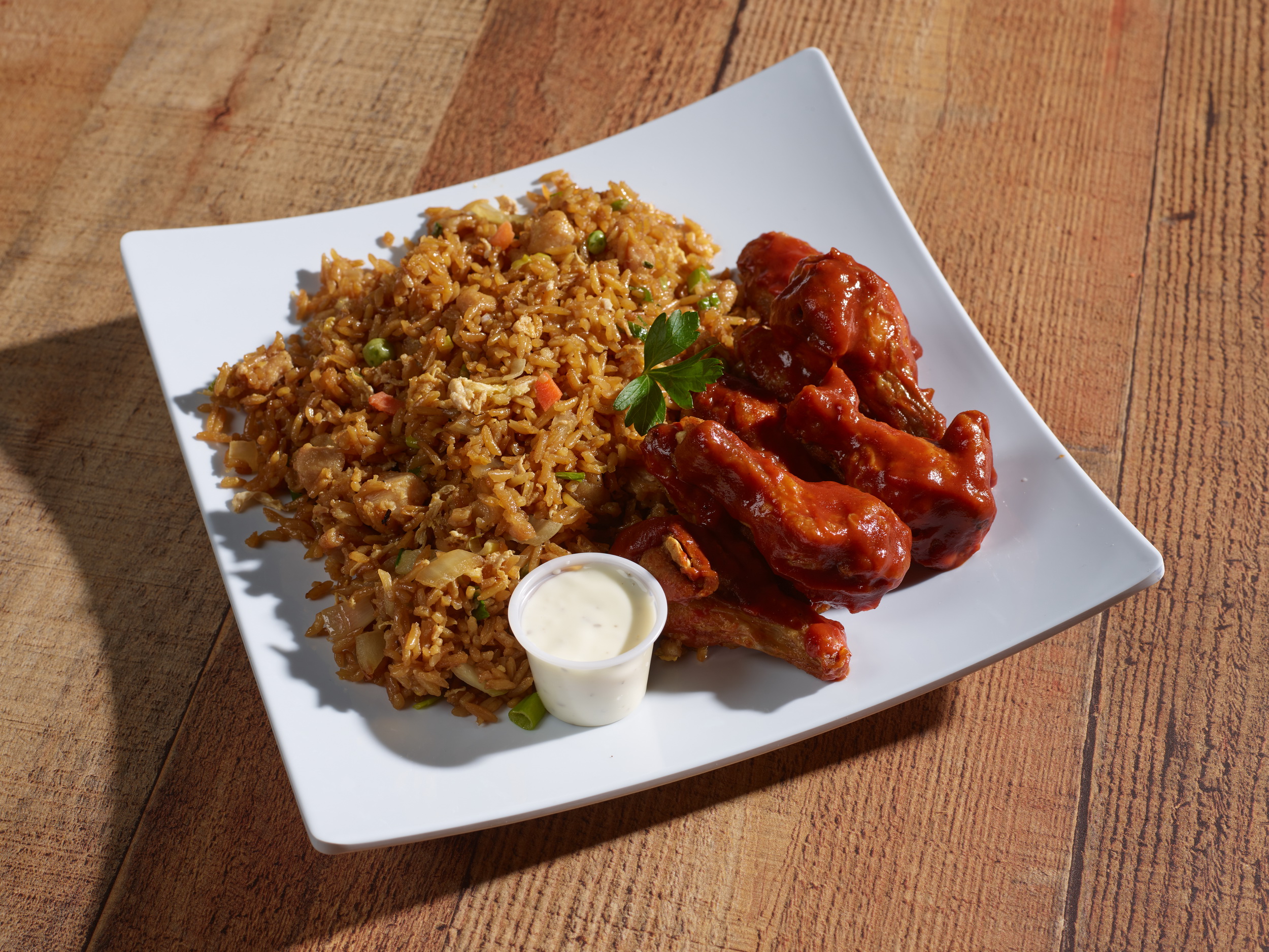 Order Chicken Fried Rice with Wings food online from Gao's Hot Wings store, Marietta on bringmethat.com