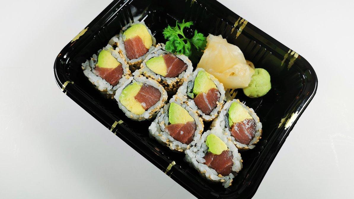 Order Tuna Avocado Roll food online from Ginza Japanese Cuisine store, Wethersfield on bringmethat.com